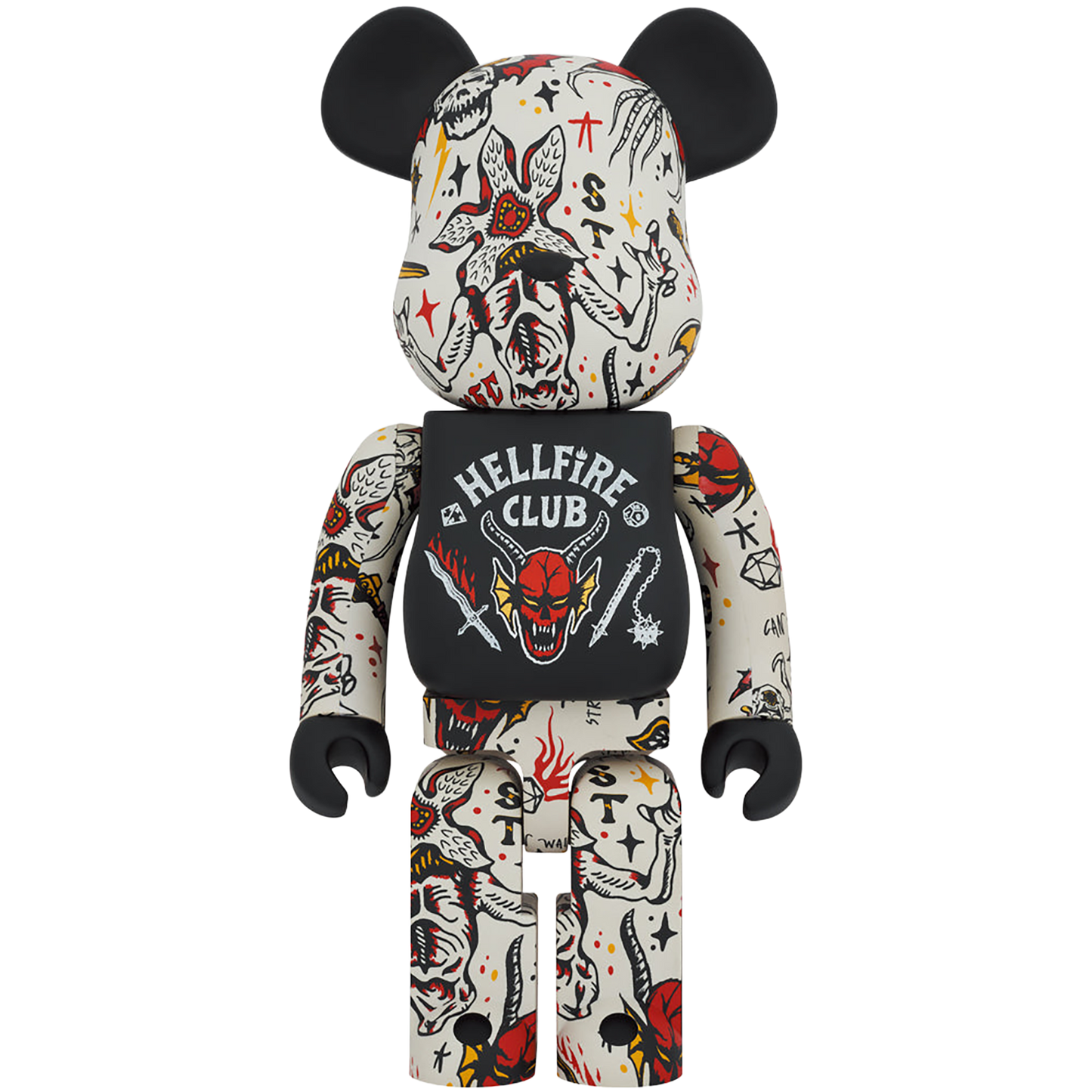 BE@RBRICK Stranger Things Hellfire Club 1000％《2023年11月発売・発送予定 受注期間は5月10日まで》