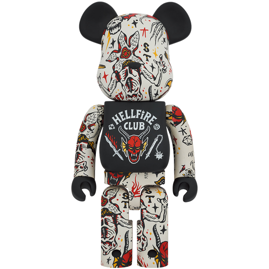 BE@RBRICK Stranger Things Hellfire Club 1000％《2023年11月発売・発送予定 受注期間は5月10日まで》