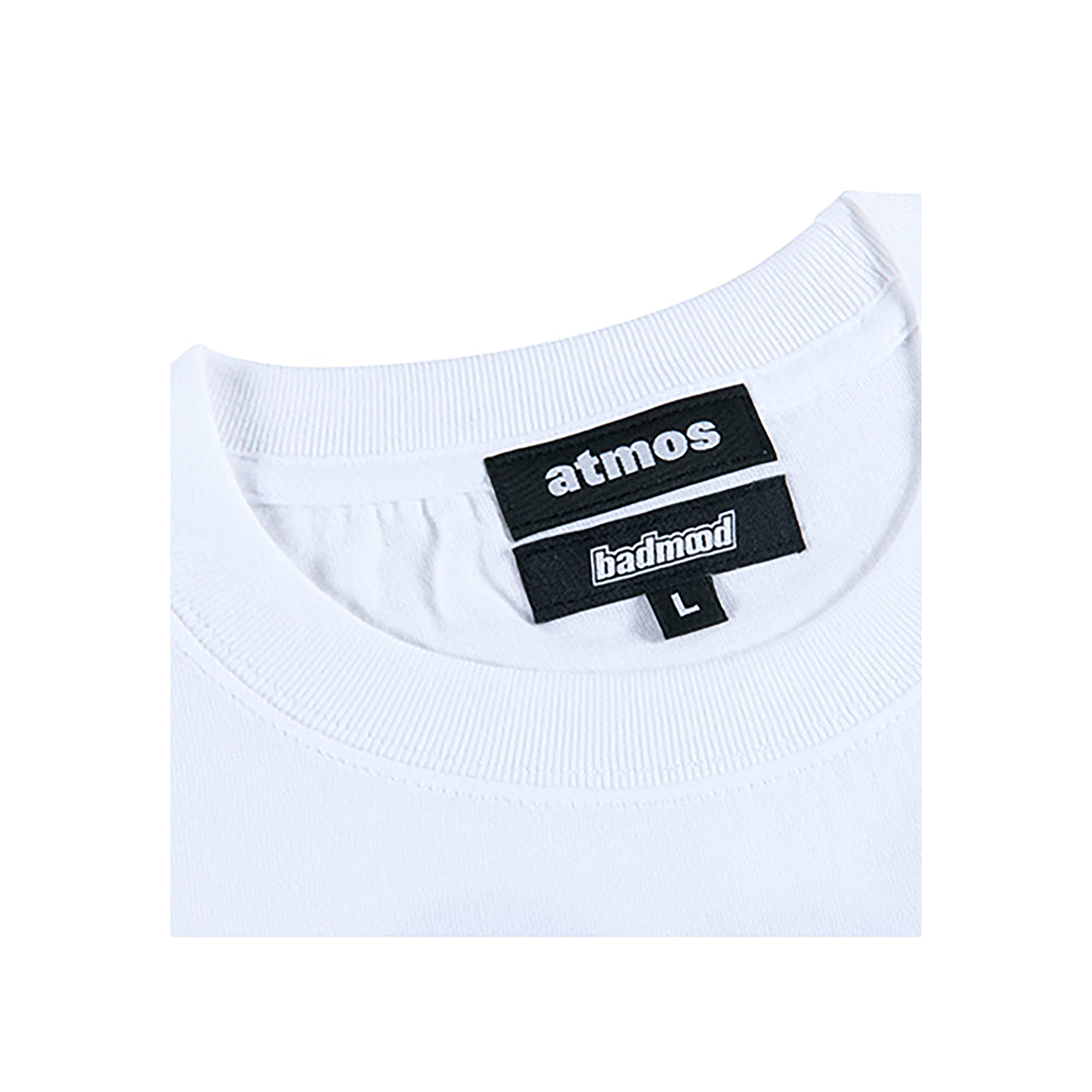 atmos × BE@RBRICK × BADMOOD S/S TEE