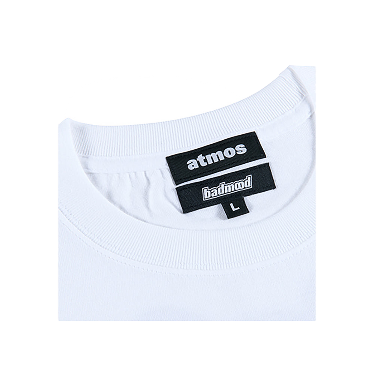 atmos × BE@RBRICK × BADMOOD S/S TEE