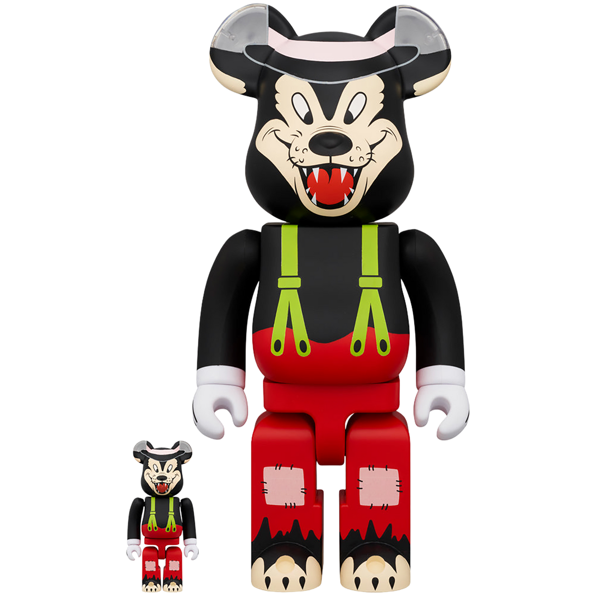 BE@RBRICK THE BIG BAD WOLF 100％ & 400％《Planned to be shipped in late September 2024 / Order period is until March 10》