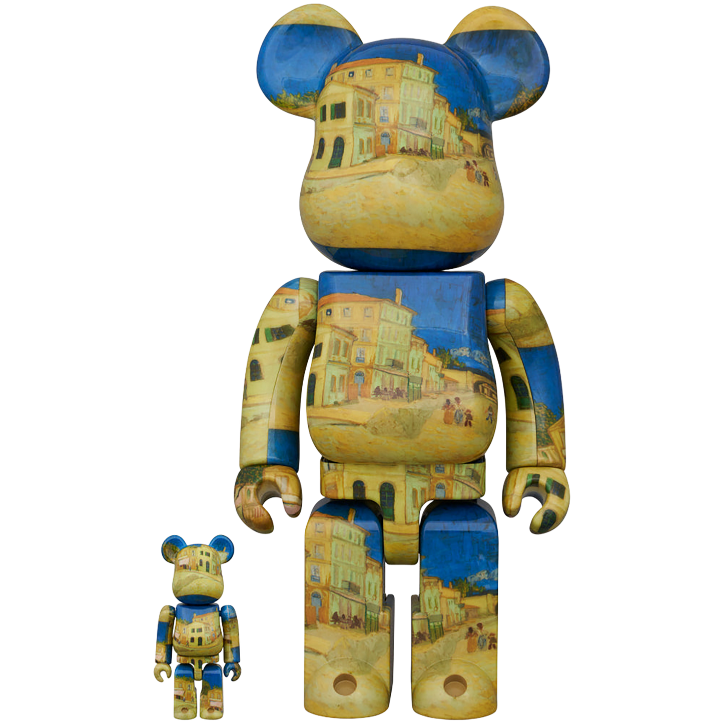 BE@RBRICK × Van Gogh Museum The Yellow House (The Street) 100％ & 400％《Planned to be shipped in late May 2025 / Order period is until January 10》