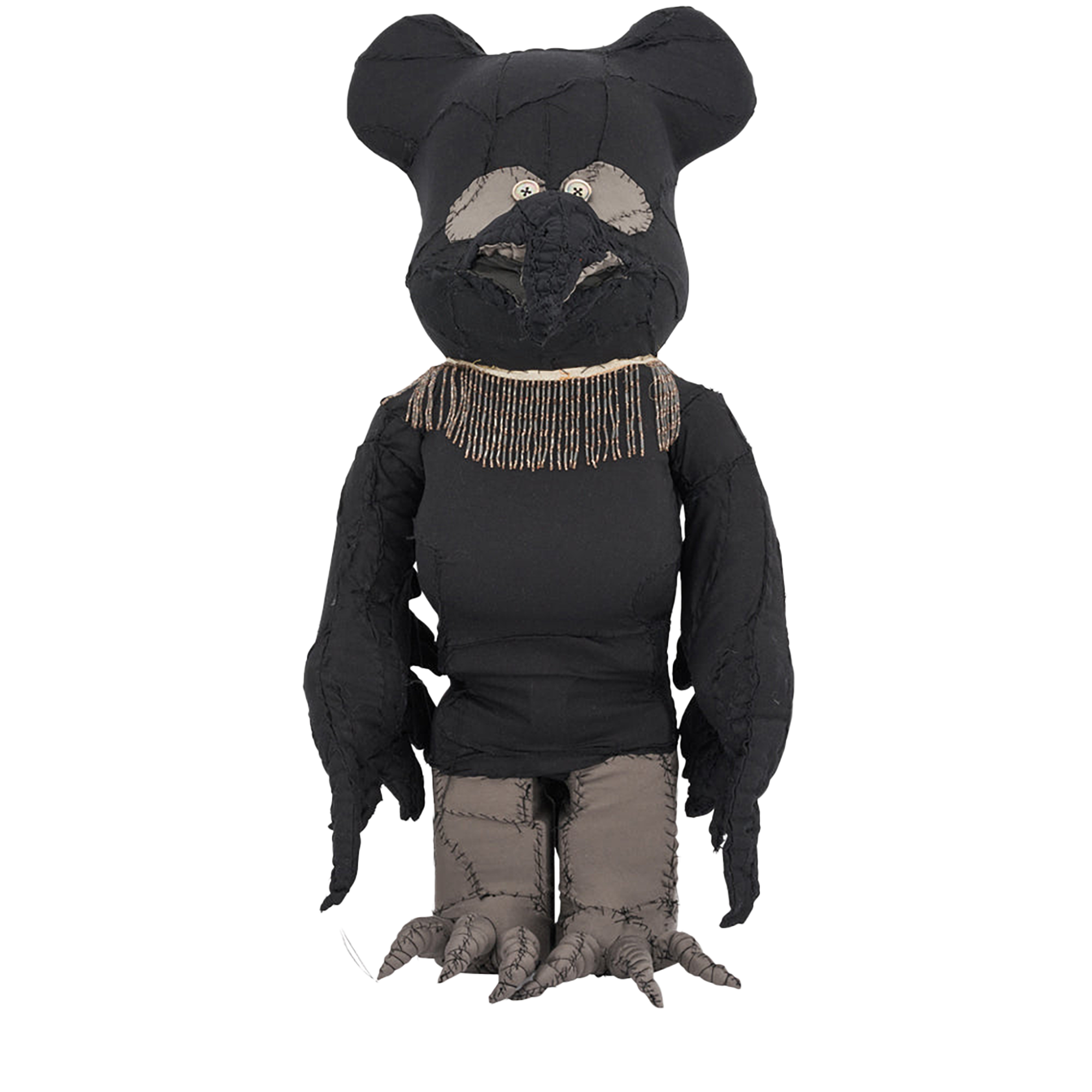 #018 BE@RBRICK Anne Valerie Dupond ONE OF KIND BE@RBRICK 1000％ Corbeau(Lottery item scheduled to ship in December 2025. Lottery period ends December 14th.)