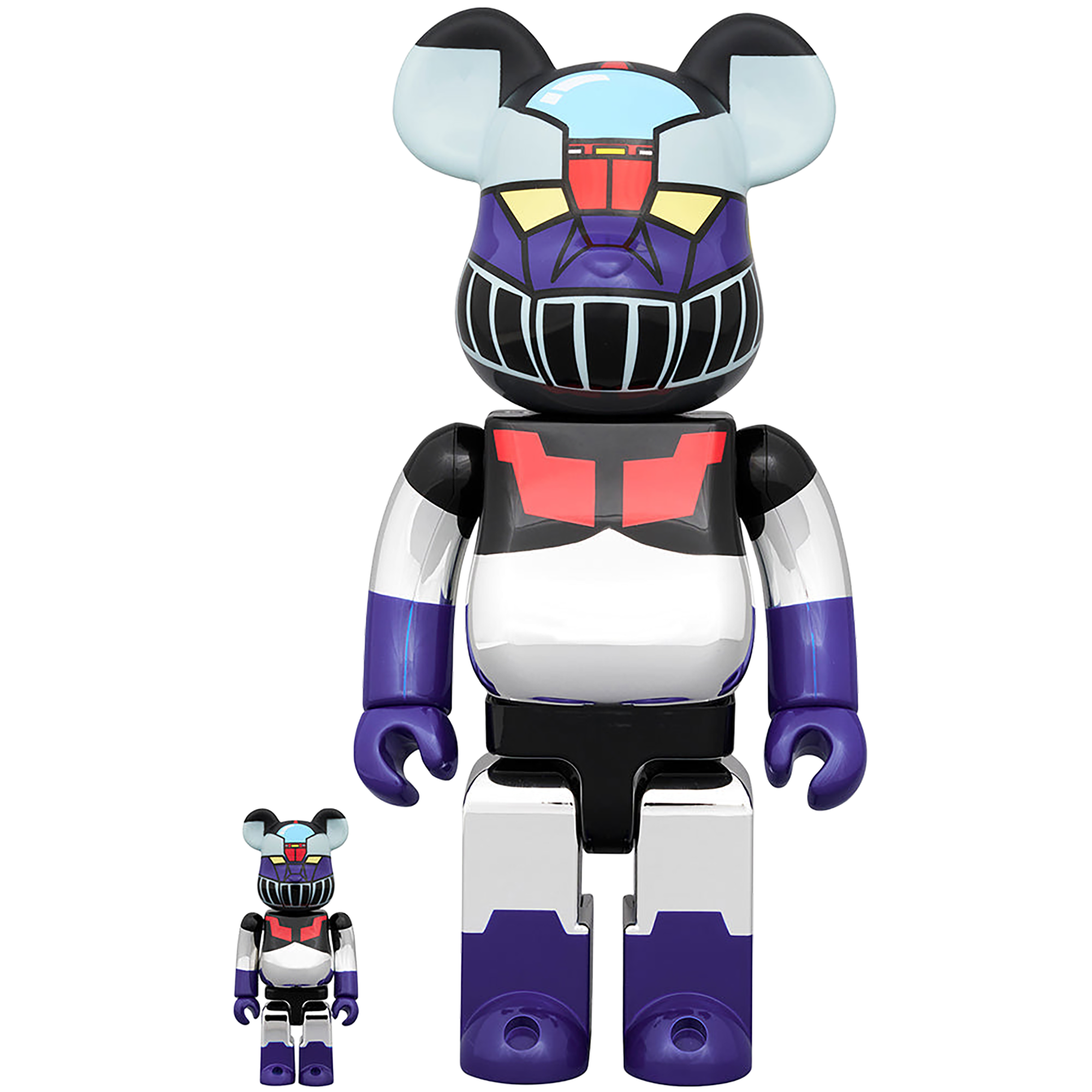BE@RBRICK マジンガーZ メッキVer. 100％ & 400％