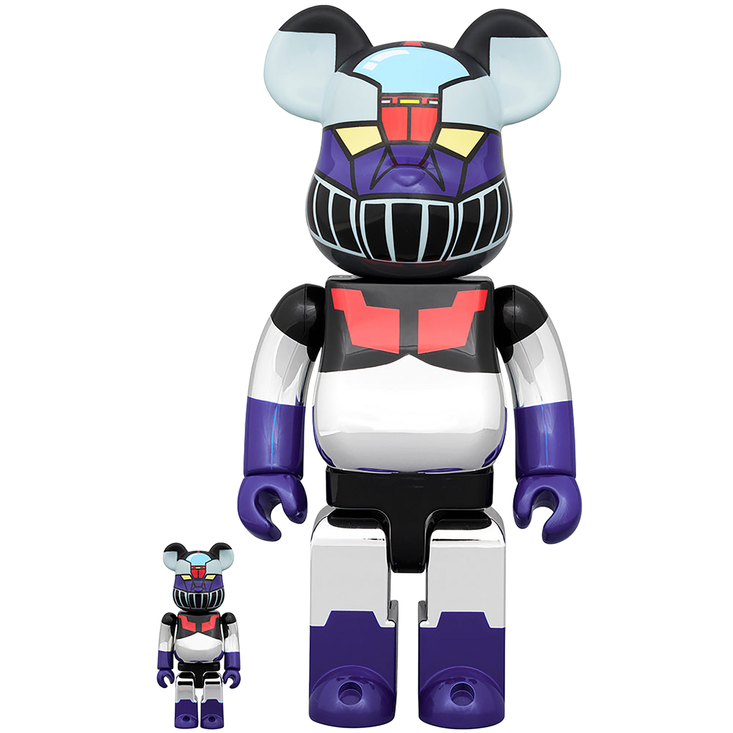 BE@RBRICK マジンガーZ メッキVer. 100％ & 400％