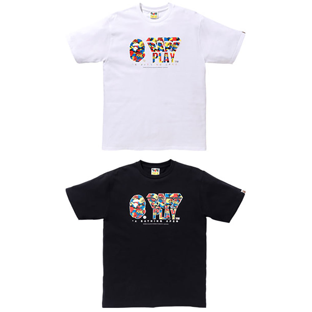 MEDICOM TOY CAMO BAPE PLAY TEE_0