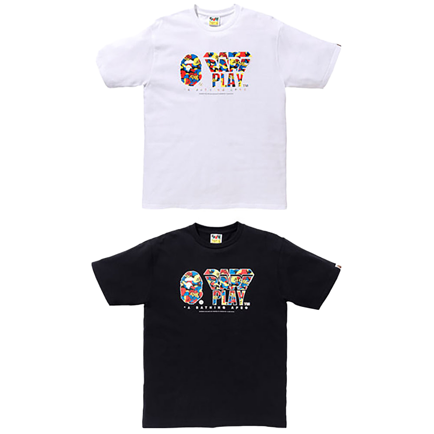 MEDICOM TOY CAMO BAPE PLAY TEE