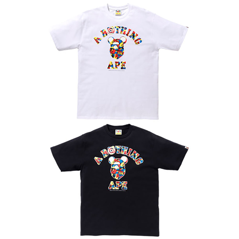 MEDICOM TOY CAMO COLLEGE TEE_0