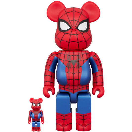 BE@RBRICK SPIDER-MAN FINAL SUIT 100％ & 400％