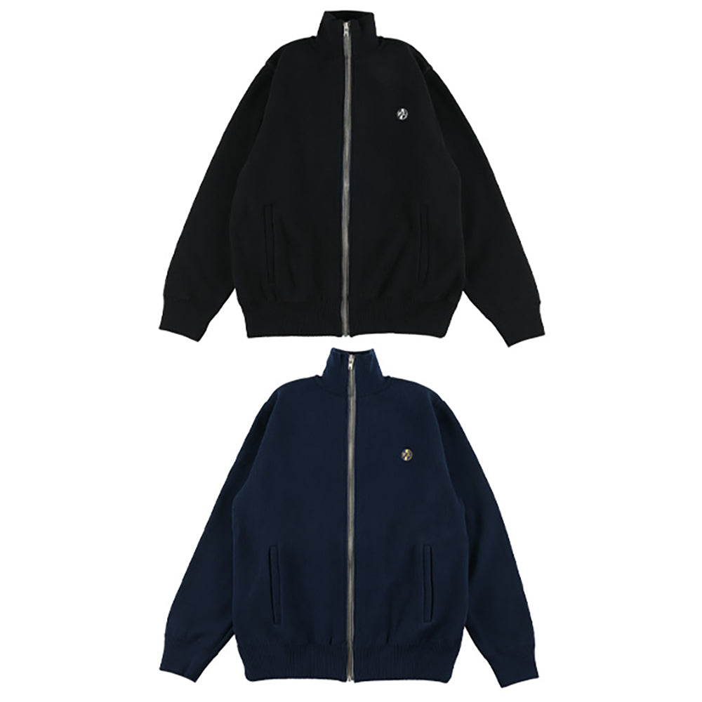 KNIT GANG COUNCIL "PIL" KNIT BLOUSON "LOGO"_0