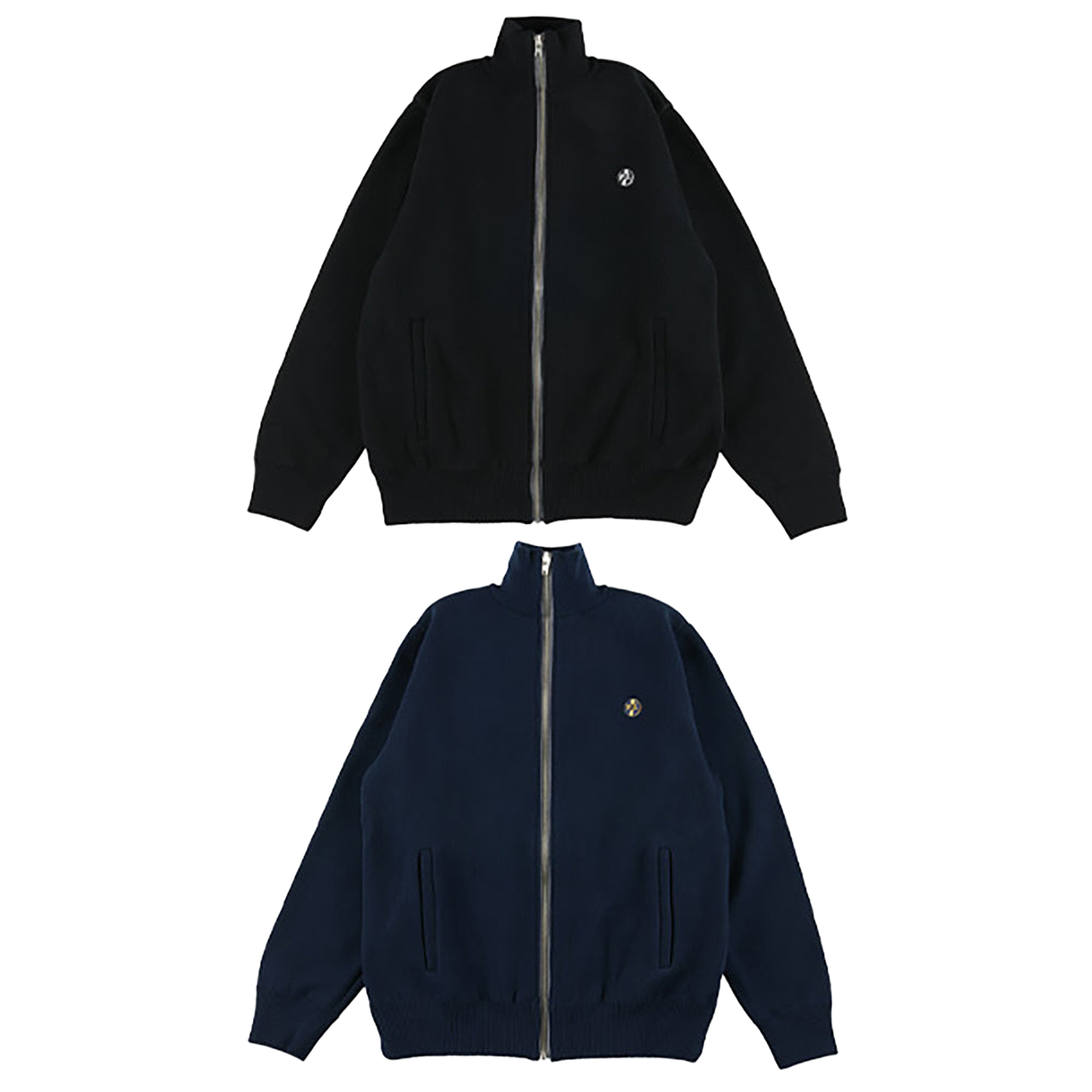 KNIT GANG COUNCIL "PIL" KNIT BLOUSON "LOGO"