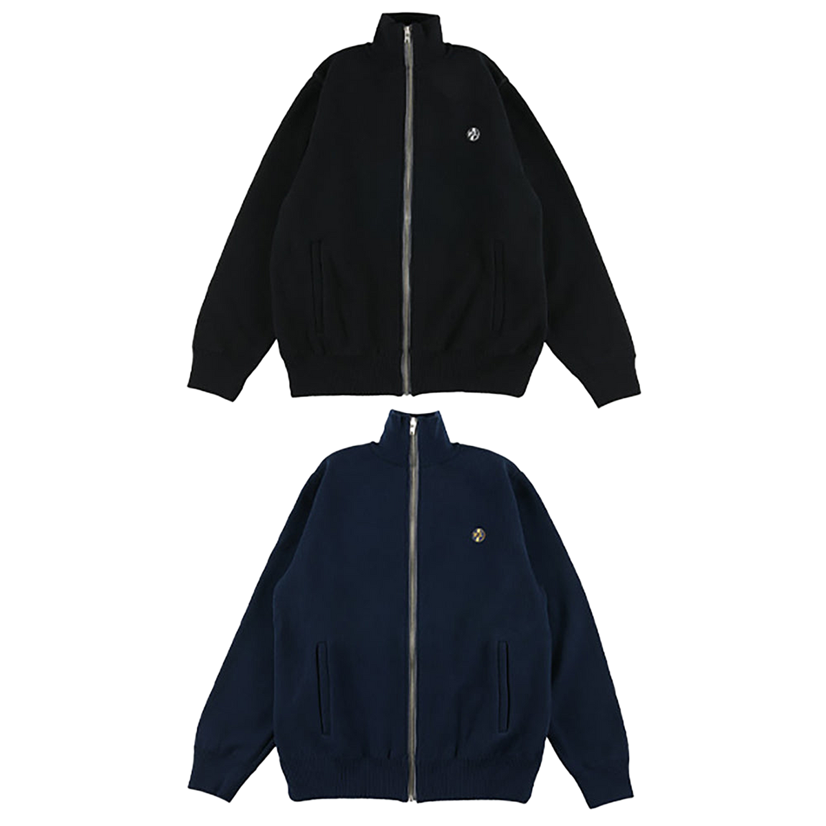 KNIT GANG COUNCIL "PIL" KNIT BLOUSON "LOGO"