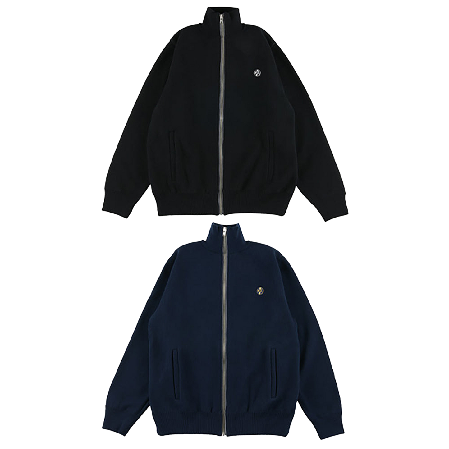 KNIT GANG COUNCIL "PIL" KNIT BLOUSON "LOGO"