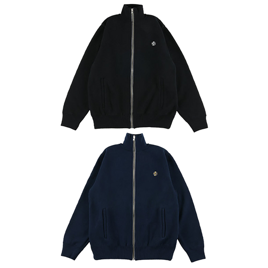 KNIT GANG COUNCIL "PIL" KNIT BLOUSON "LOGO"