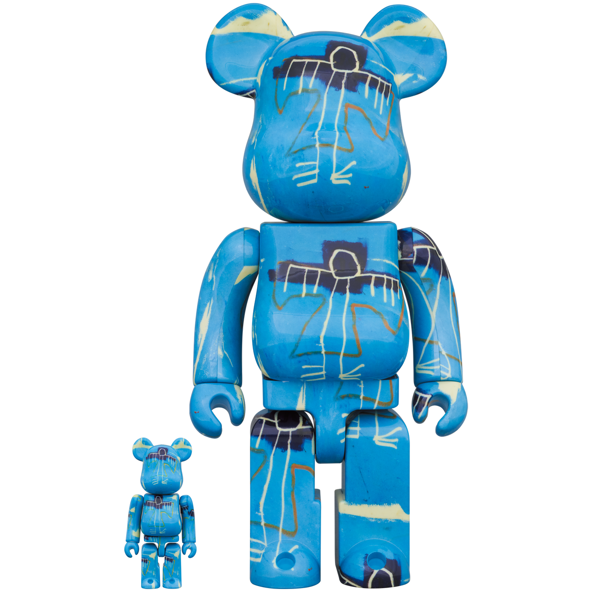 BE@RBRICK JEAN-MICHEL BASQUIAT #9 100% & 400% | MEDICOM TOY BE@RBRICK JEAN-MICHEL BASQUIAT #9 100% & 400% | MEDICOM TOY