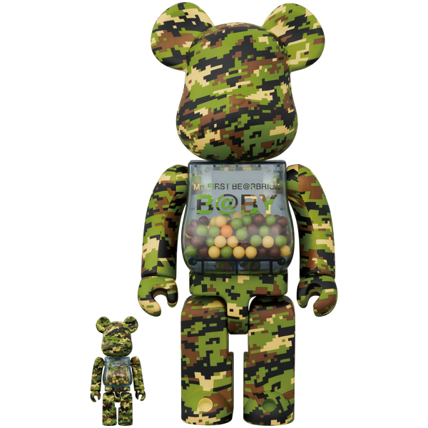 MY FIRST BE@RBRICK B@BY DIGITAL CAMO Ver. 100％ & 400％ | MEDICOM