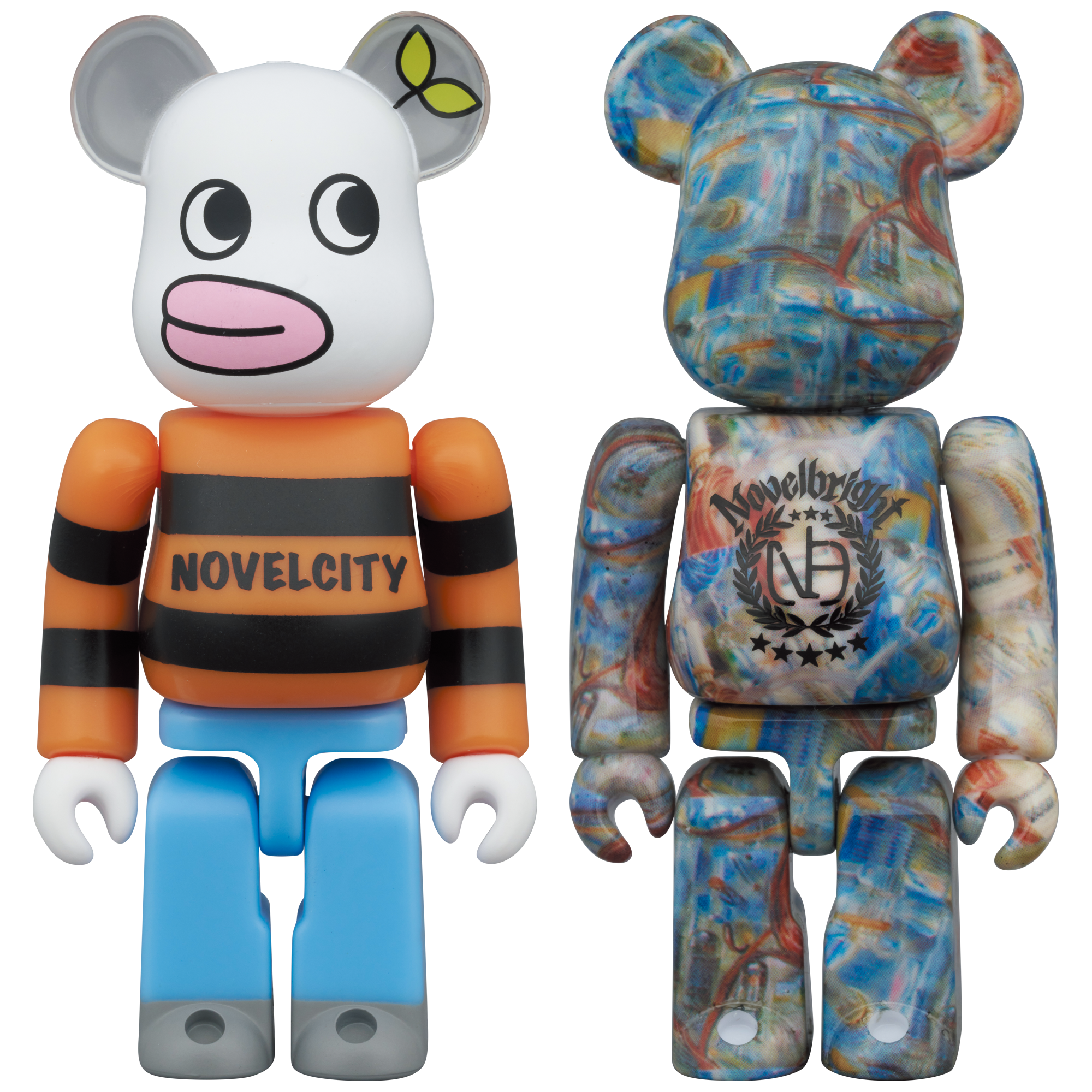 Novelbright × BE@BRICK 100％ 2pcs set