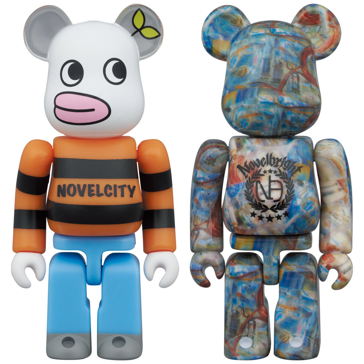 Novelbright × BE@BRICK 100％ 2pcs set