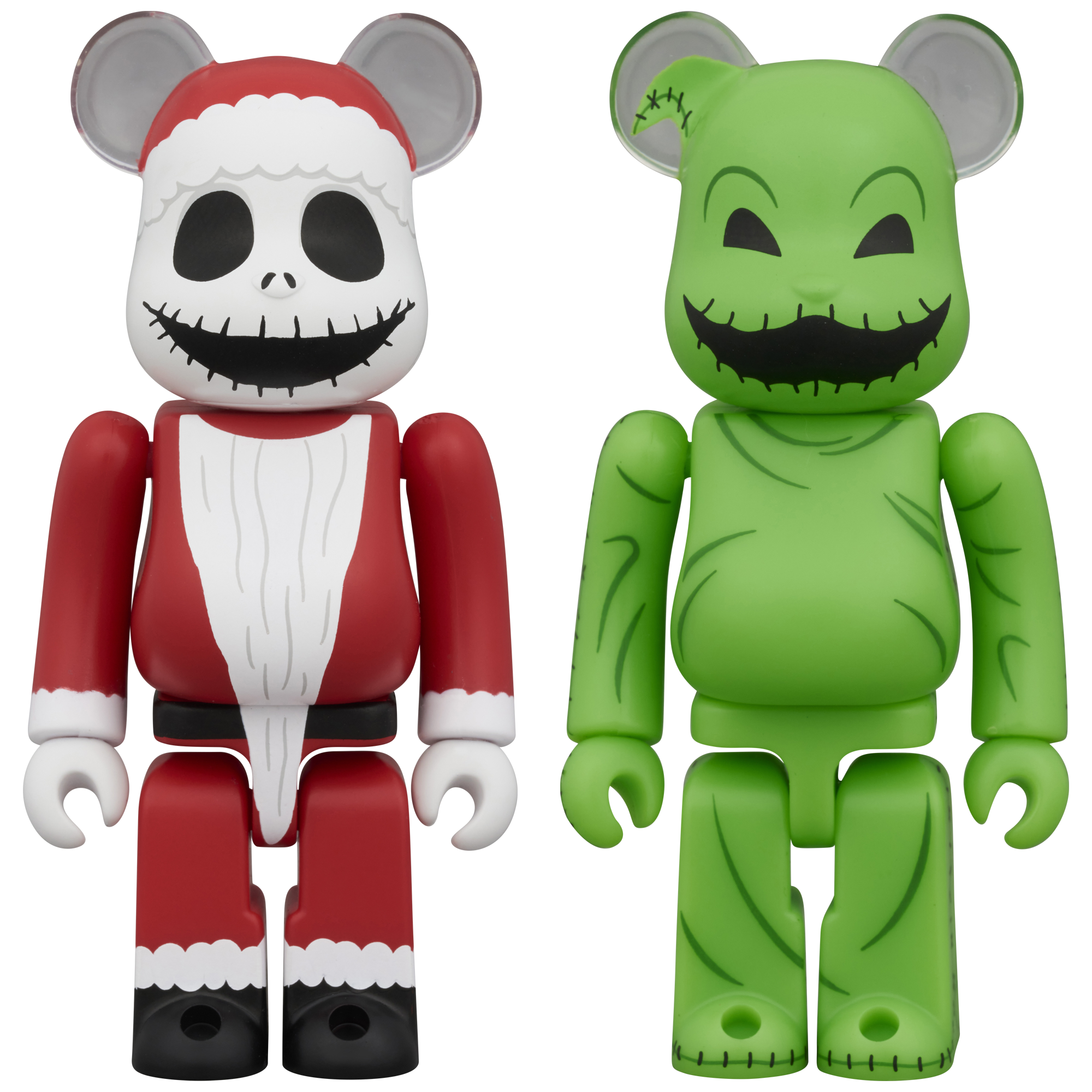 BE@RBRICK SANTA JACK & OOGIE BOOGIE 2PCS SET