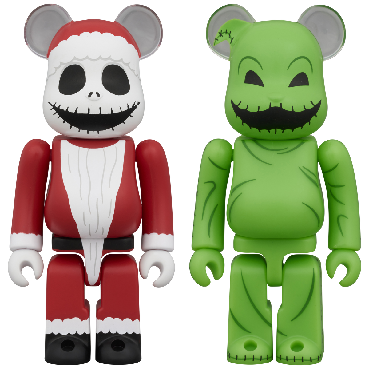 BE@RBRICK SANTA JACK & OOGIE BOOGIE 2PCS SET | MEDICOM TOY