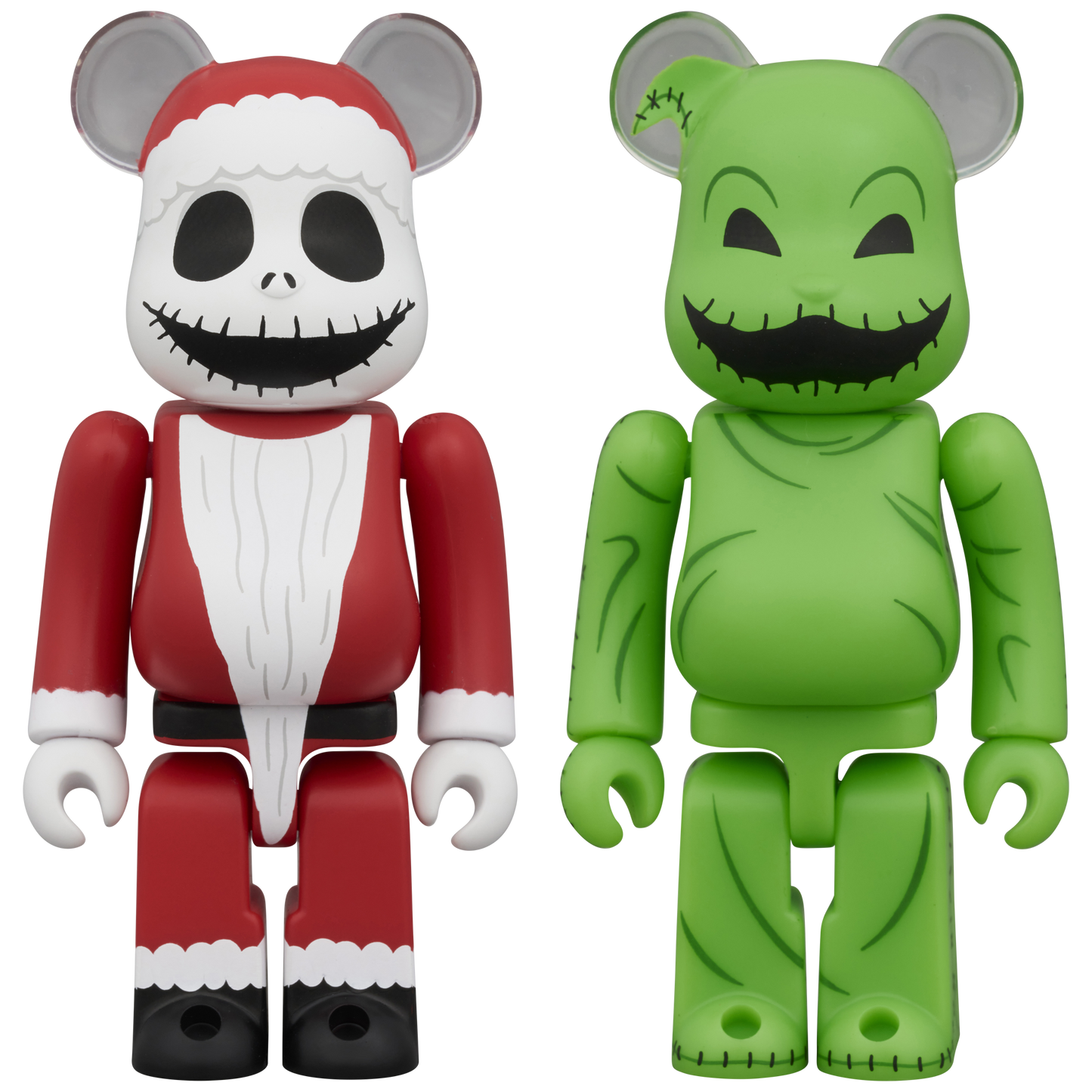 BE@RBRICK SANTA JACK & OOGIE BOOGIE 2PCS SET