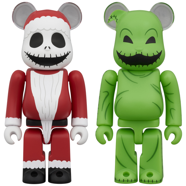 MEDICOM TOY - BE@RBRICK OOGIE BOOGIE & SANTA JACK 400％ BE@RBRICK SANTA JACK & OOGIE BOOGIE 2PCS SET | MEDICOM TOY
