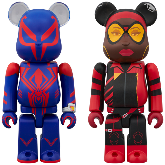 BE@RBRICK SPIDER-MAN 2099 ＆ SPIDER-WOMAN 2PCS SET

