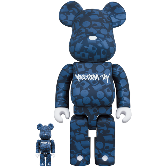 BE@RBRICK STASH "MEDICOM TOY" 100％ & 400％