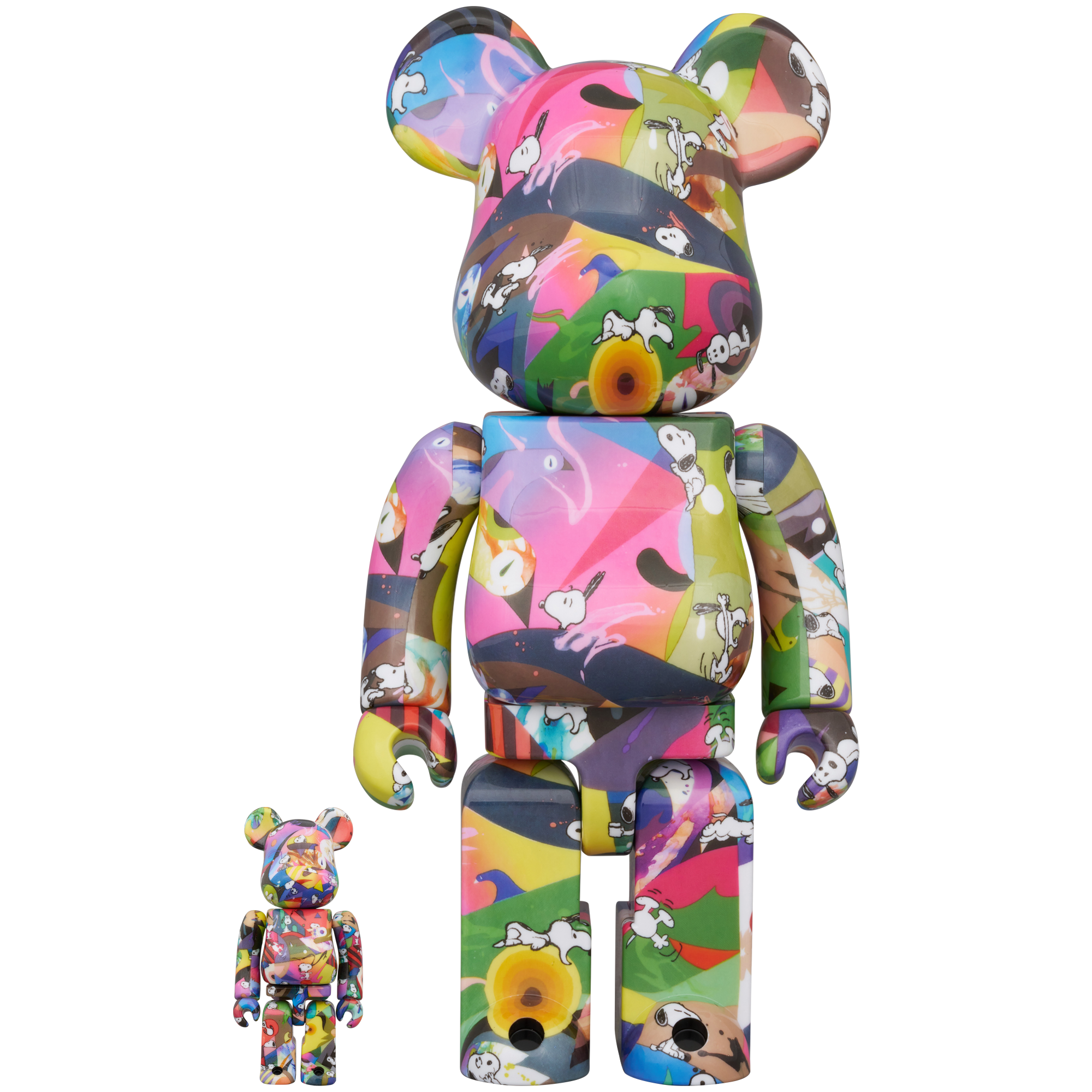 BE@RBRICK TOMOKAZU MATSUYAMA × PEANUTS 100％ & 400％
