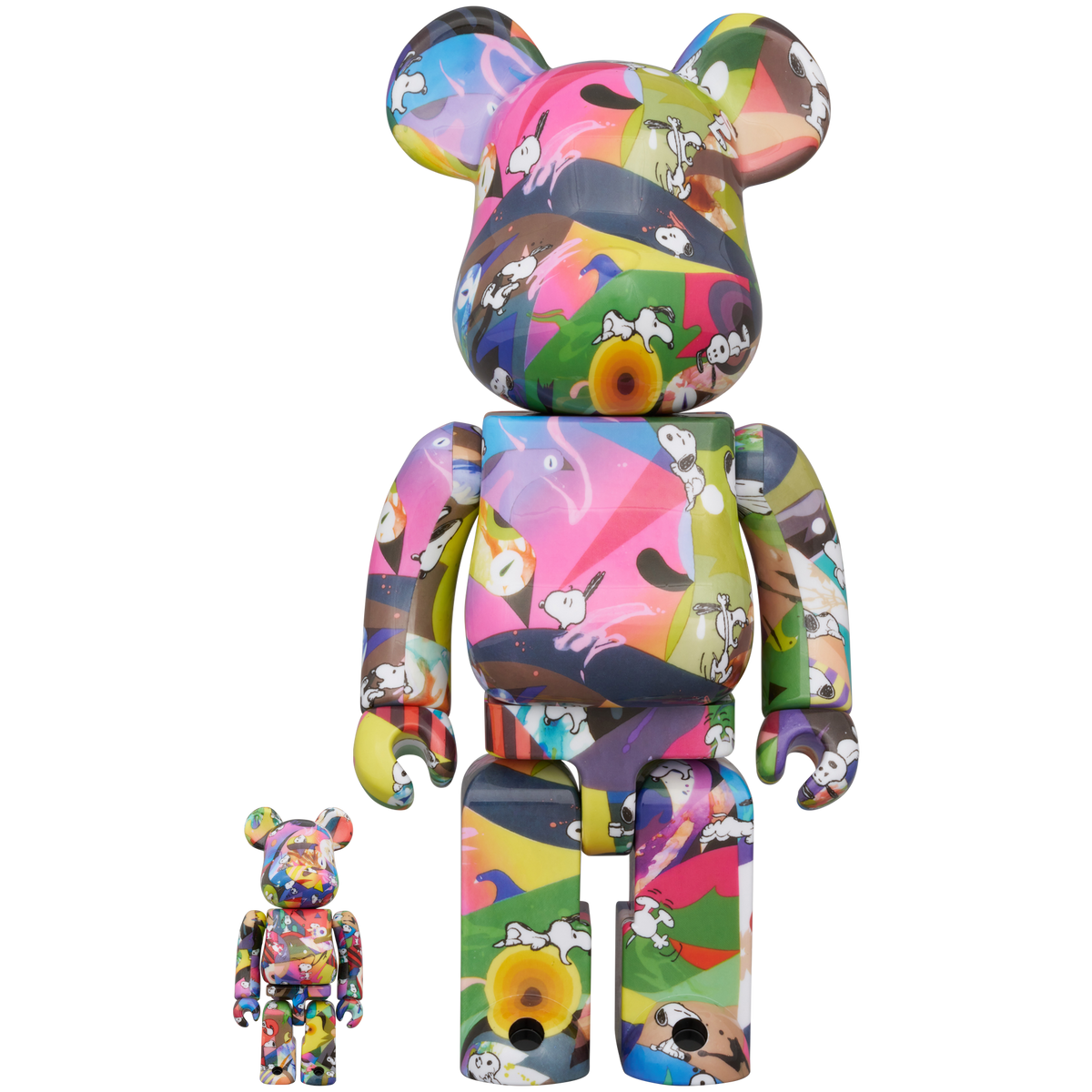 BE@RBRICK TOMOKAZU MATSUYAMA × PEANUTS 100％ & 400％
