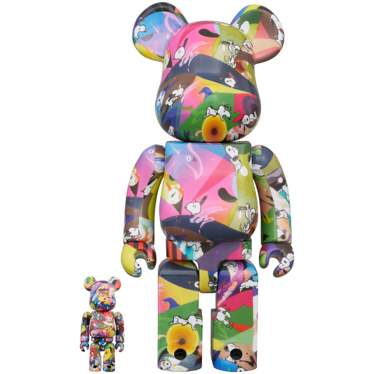 BE@RBRICK TOMOKAZU MATSUYAMA × PEANUTS 100％ & 400％
