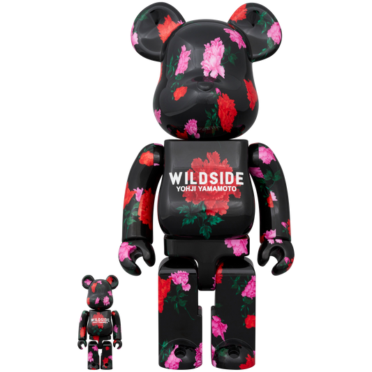 BE@RBRICK WILDSIDE 山本耀司 牡丹 100% & 400%