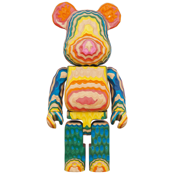 BE@RBRICK カリモク fragmentdesign HAROSHI VERTICAL 400％ carved