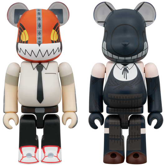 BE@RBRICK Chainsaw Man & Bomb 2 PCS SET 
