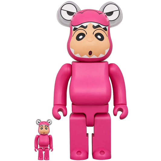 BE@RBRICK Waniyama San Shin-chan 100% & 400%
