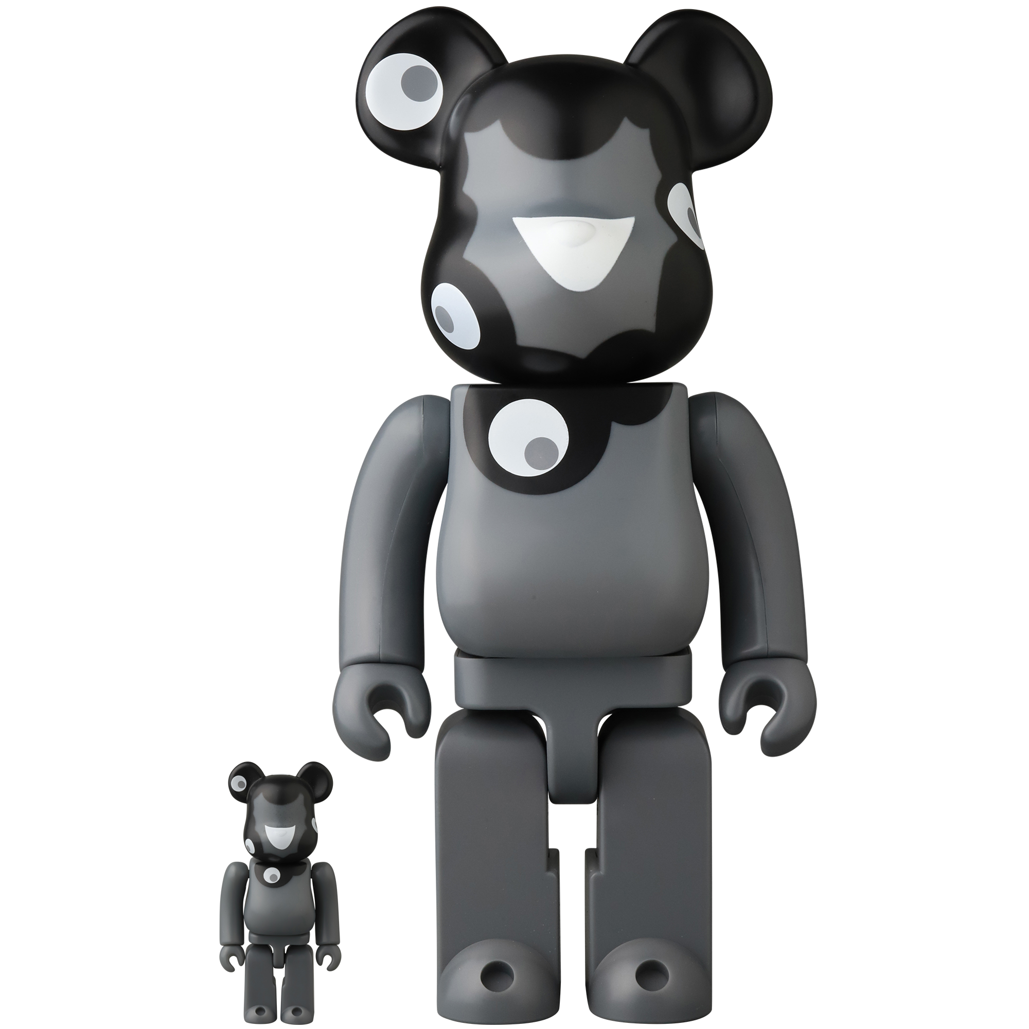 BE@RBRICK ミャクミャク （モノクロVer.） 100％ & 400％