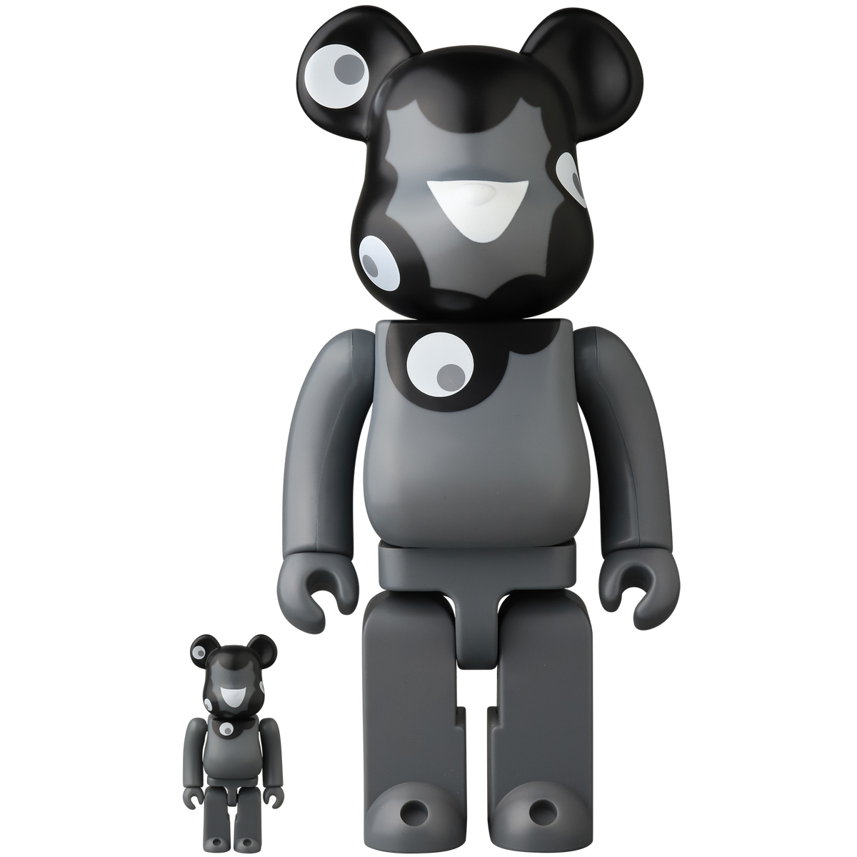BE@RBRICK ミャクミャク （モノクロVer.） 100％ & 400％