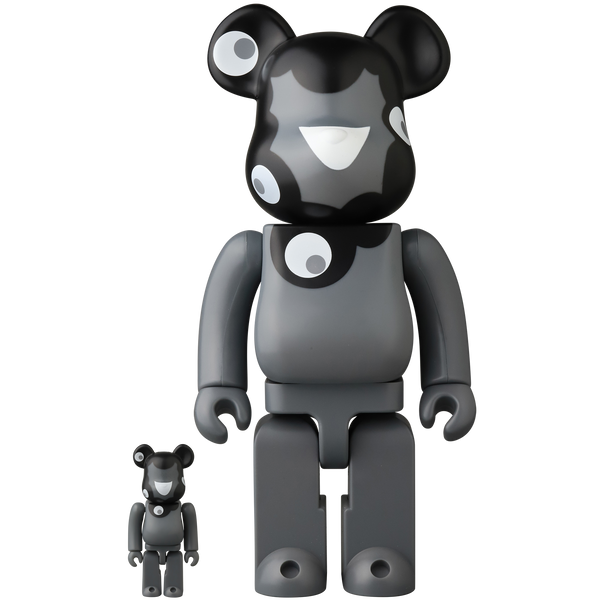 BE@RBRICK ミャクミャク （モノクロVer.） 100％ & 400％ | MEDICOM