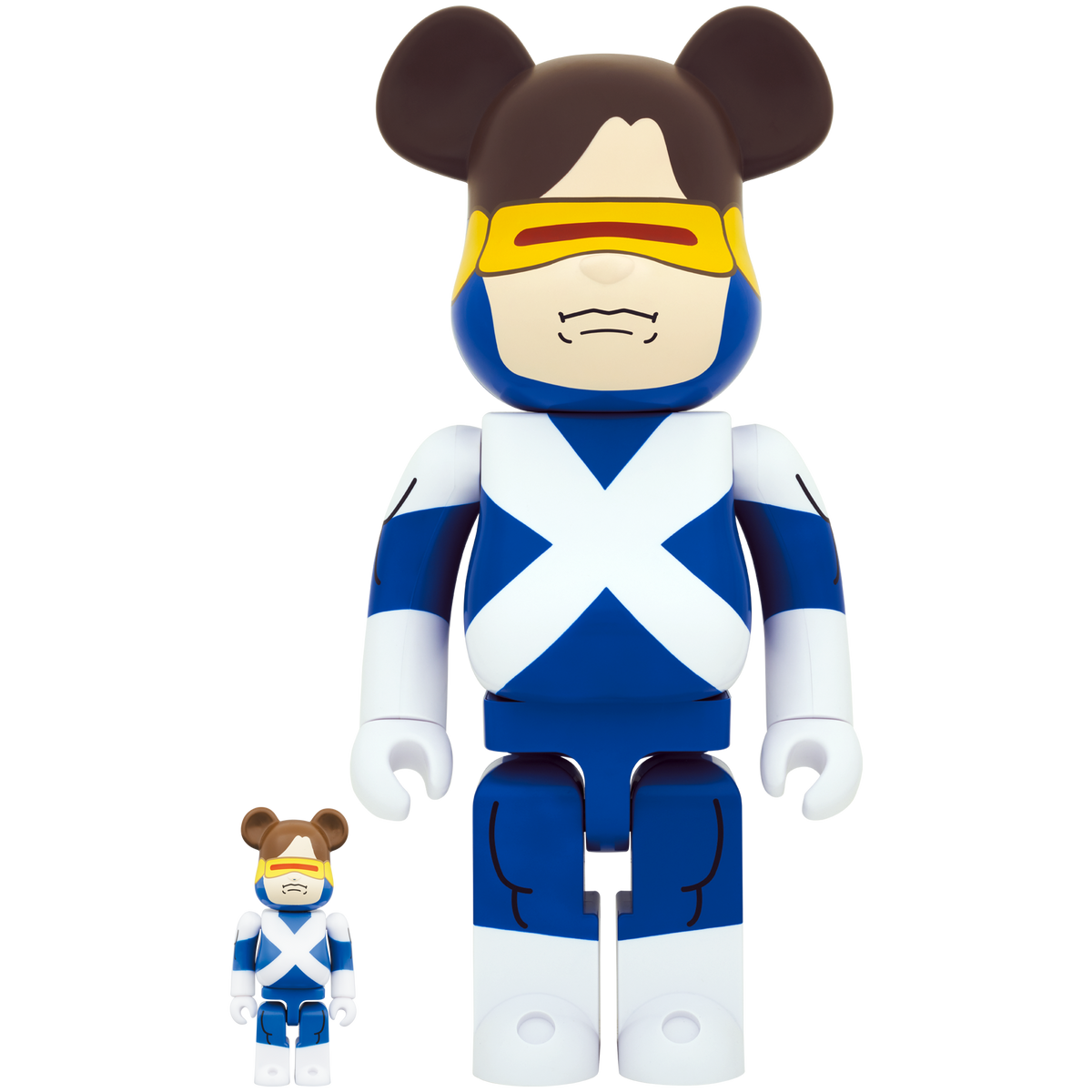 BE@RBRICK CYCLOPS (VARIANT SUIT Ver.) 100％ & 400％ | MEDICOM TOY