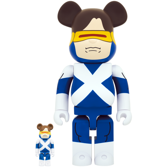 BE@RBRICK CYCLOPS (VARIANT SUIT Ver.) 100％ & 400％