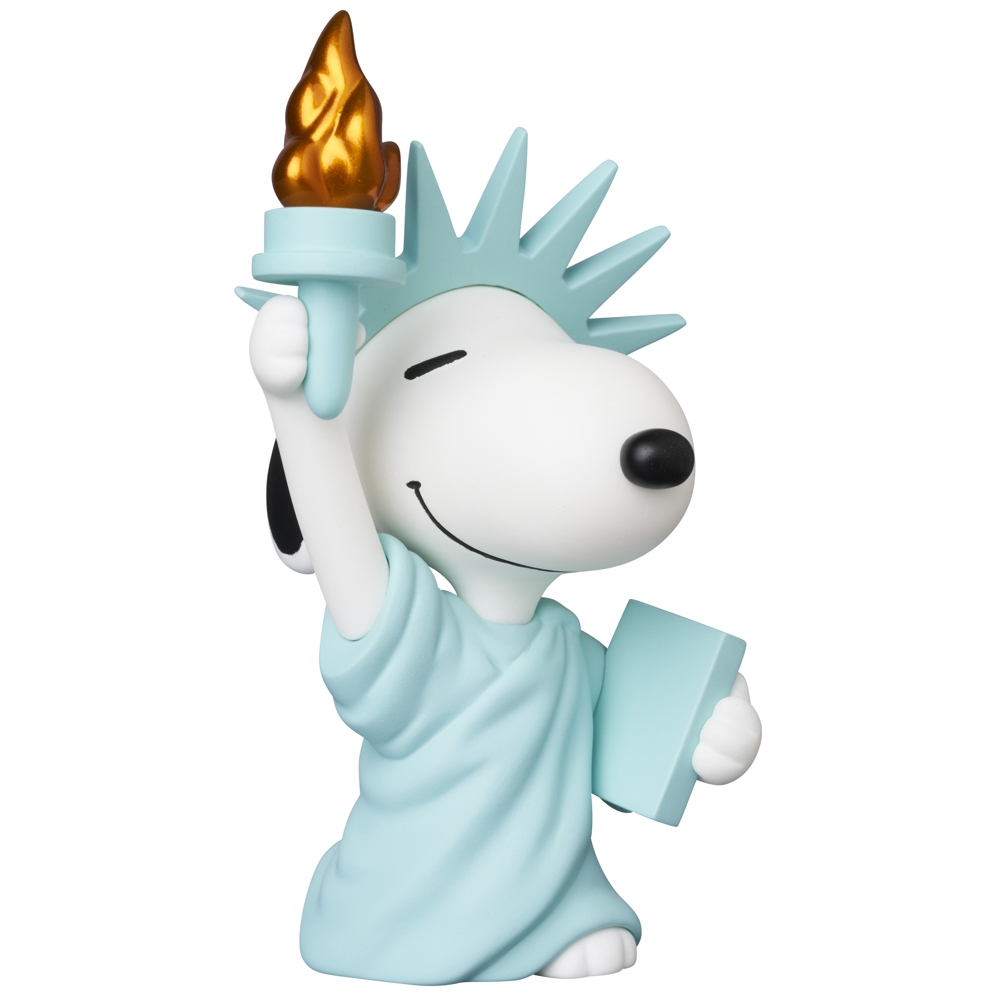 UDF PEANUTS SERIES 17 STATUE OF LIBERTY SNOOPY

