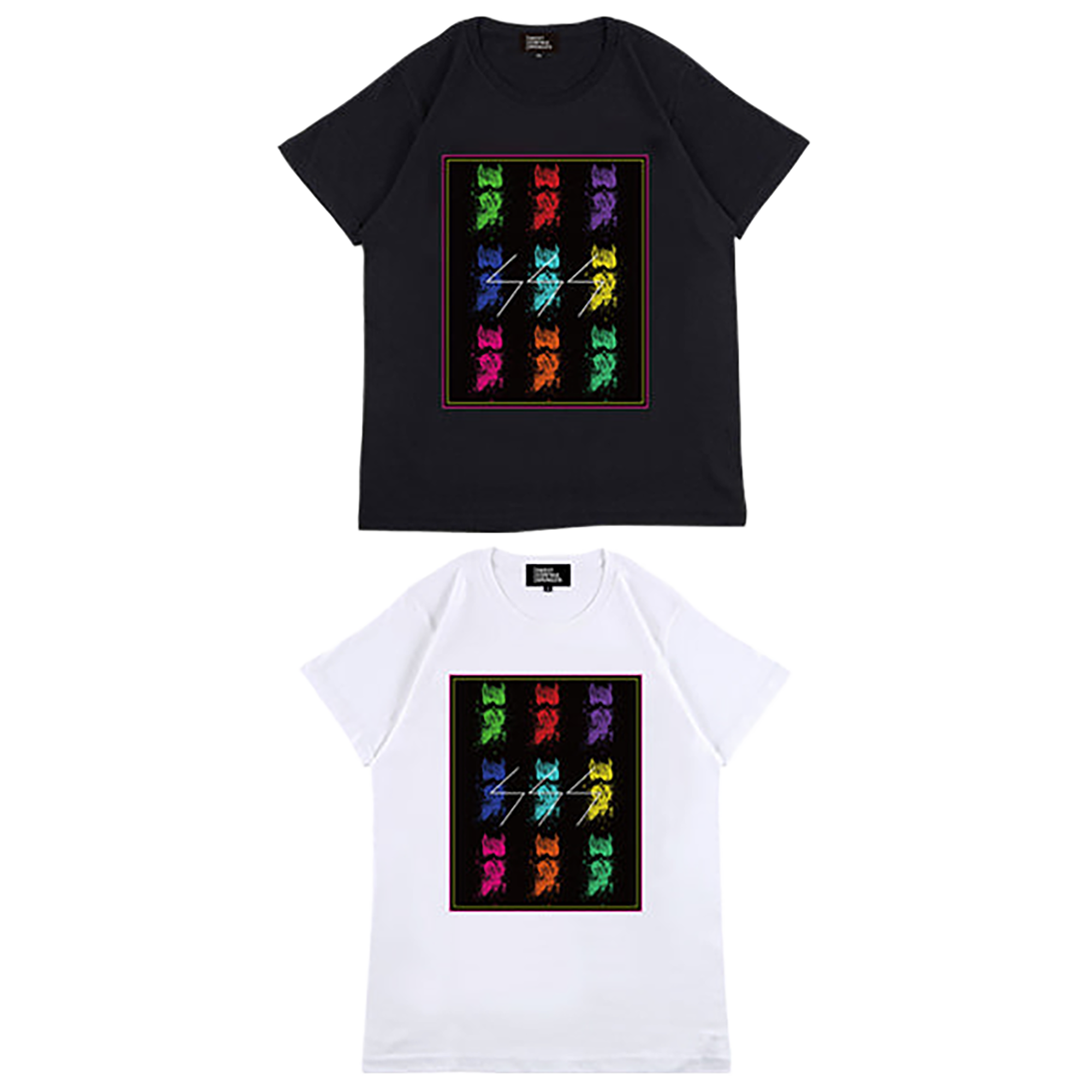 SWEET STRANGE SPANGLES T-SHIRT BLACK / WHITE＋CD
