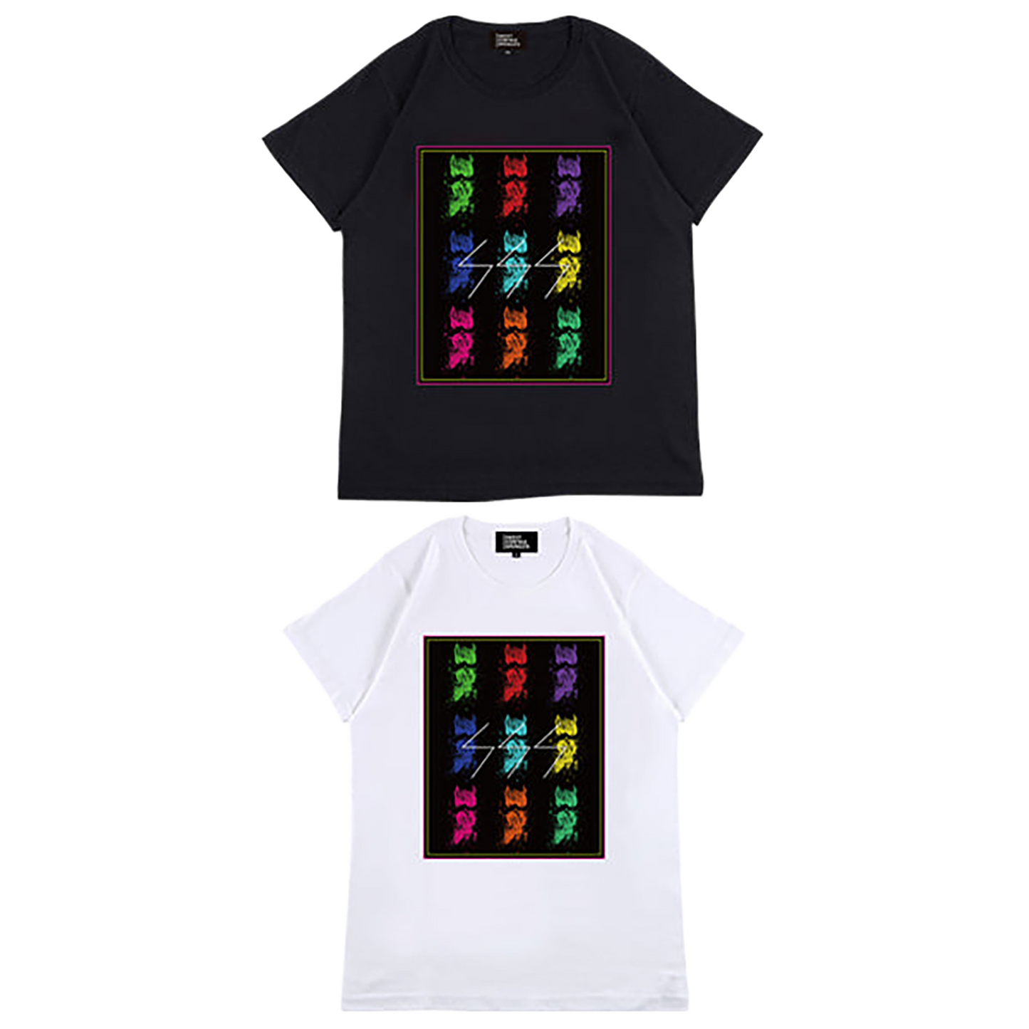 SWEET STRANGE SPANGLES T-SHIRT BLACK / WHITE＋CD