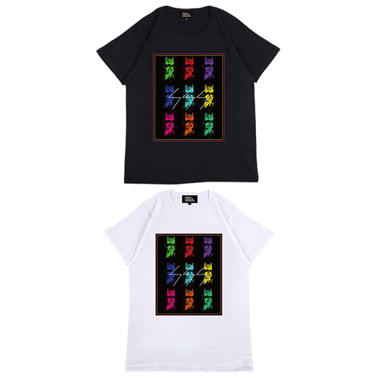 SWEET STRANGE SPANGLES T-SHIRT BLACK / WHITE＋CD