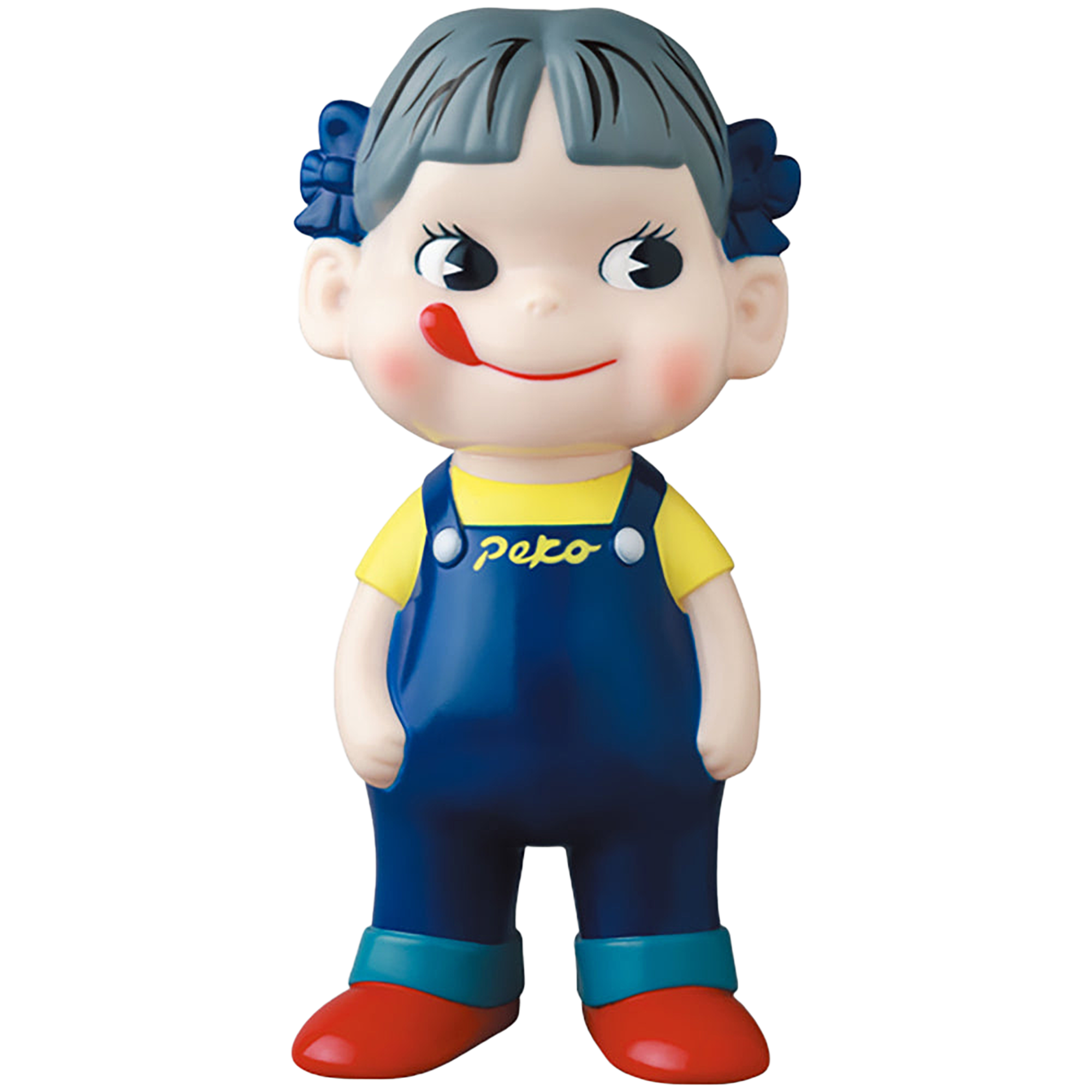 不二家ソフビコレクション　ペコちゃん（1970年代ミルキーパッケージデザイン）
