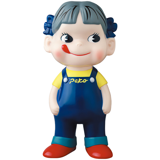 不二家ソフビコレクション　ペコちゃん（1970年代ミルキーパッケージデザイン）