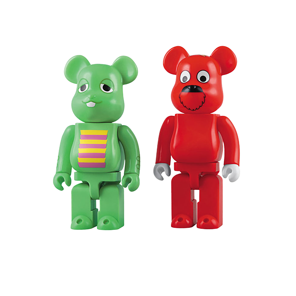 BE@RBRICK 400% ガチャピン&ムック 2PACK