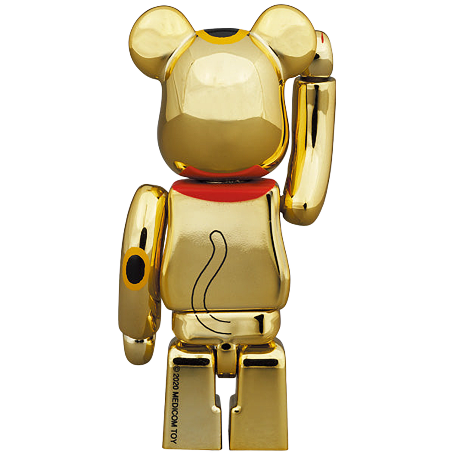 BE@RBRICK Maneki Neko Rising Fortune 2 Gold Plating 100%