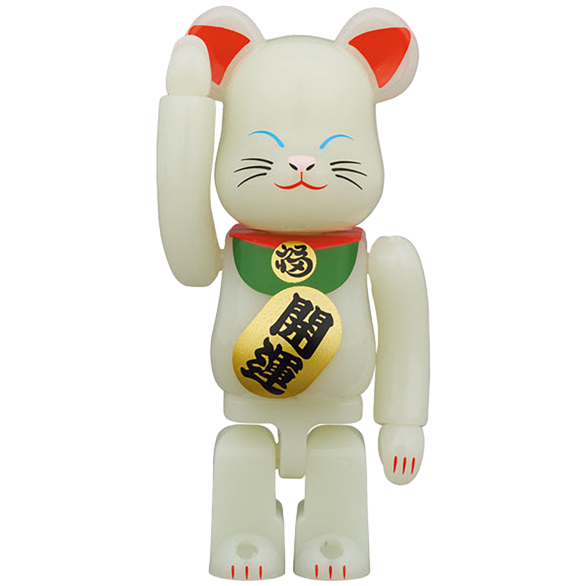 BE@RBRICK 招き猫 蓄光 弐 100％　2体セット BE@RBRICK 招き猫 蓄光 弐 100％ | MEDICOM TOY OFFICIAL STORE