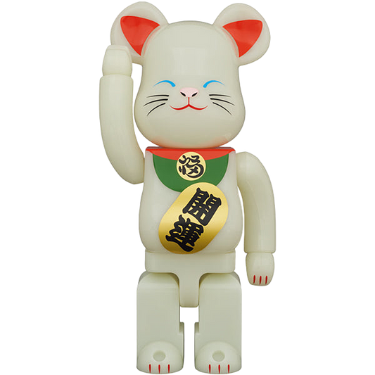 BE@RBRICK 招财猫夜光 2 400%